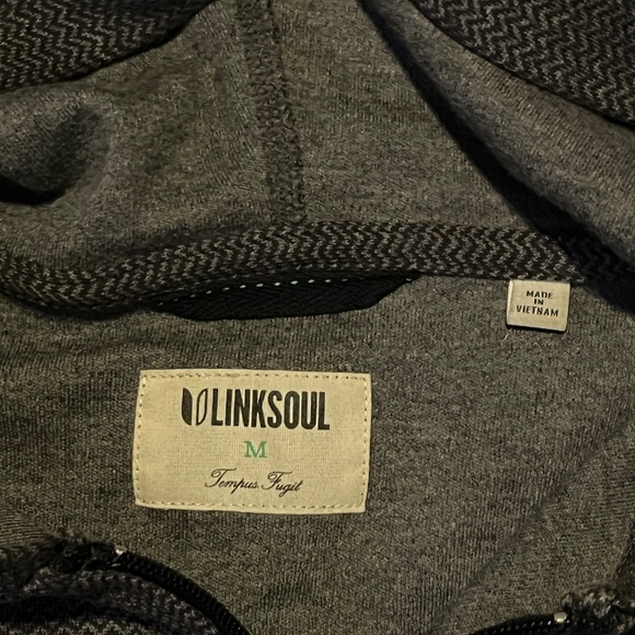 Linksoul Quarter Zip Hoodie w/ Pouch - M - Picture 5 of 6